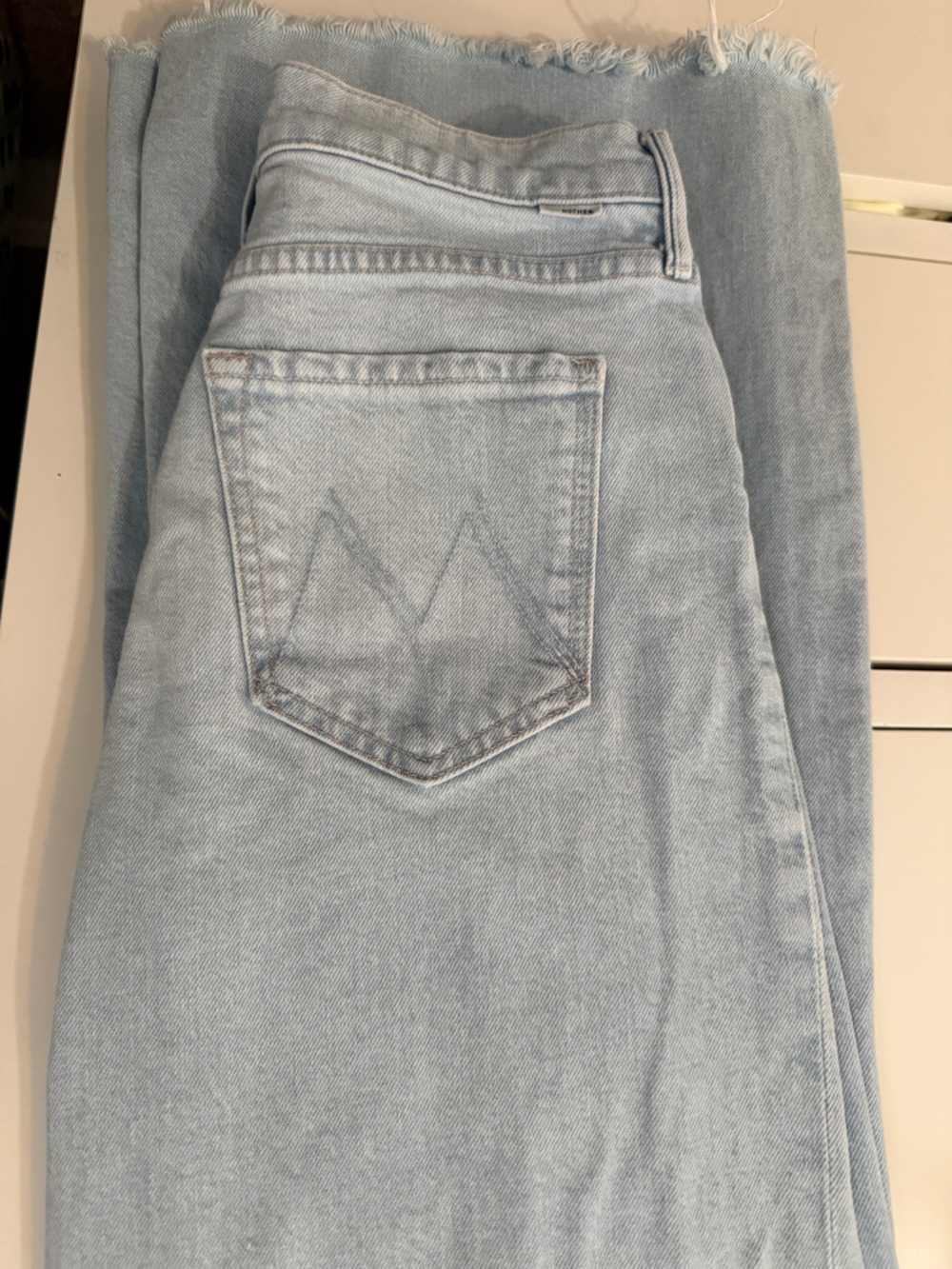Mother Jeans The Twister Ankle Fray